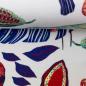 Preview: Viskose-Jersey Birds of Paradise by Bienvenido Colorido - weiß-bunt, Blätter und Vögel